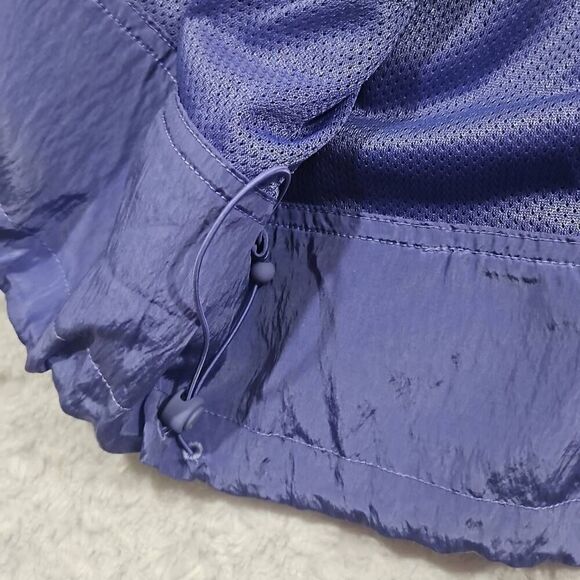 Athleta Arrival Jacket womens size medium purple dark adonis blue jacket 587735 - Picture 7 of 8